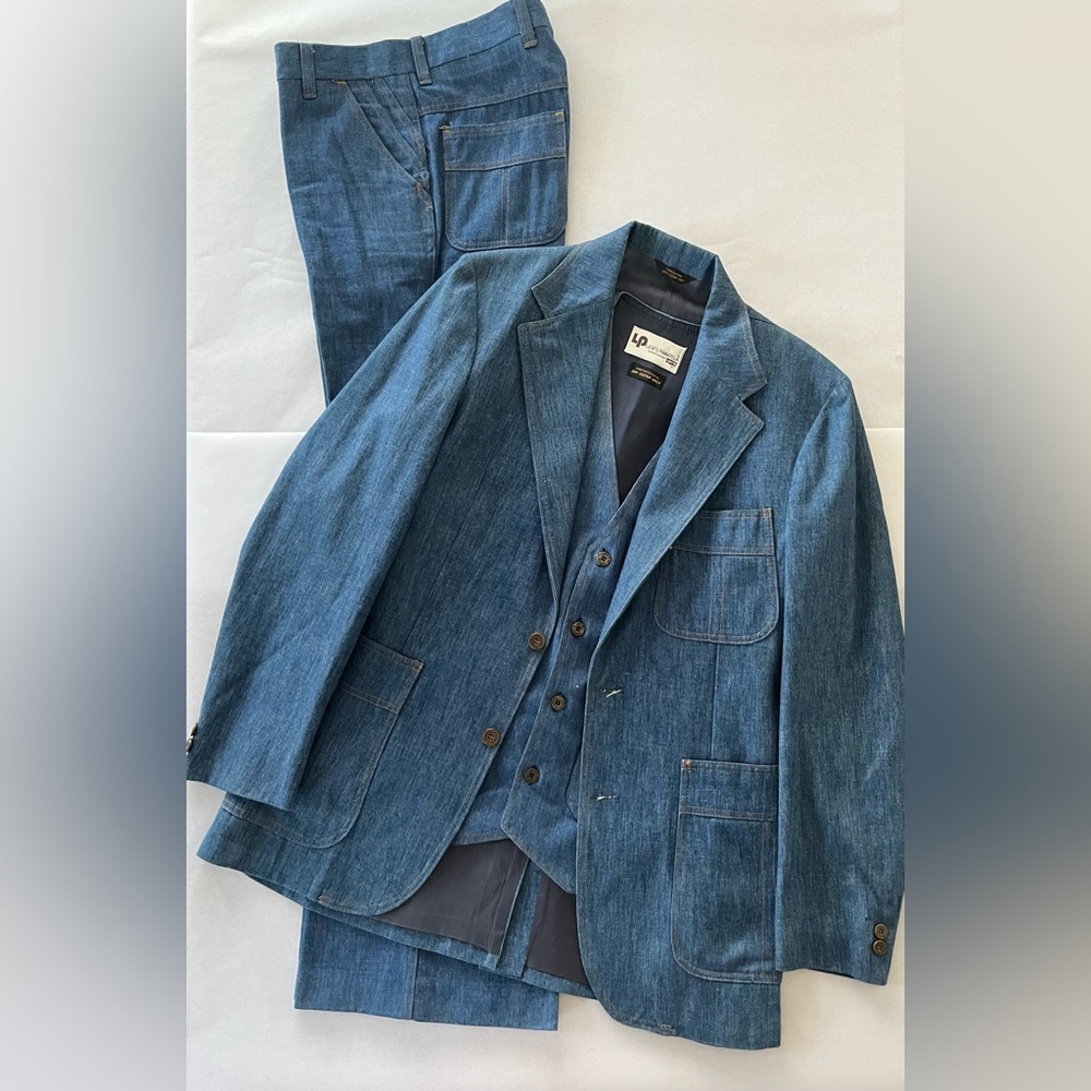 Rare Vintage Levi’s Panatela 3 Piece Suit